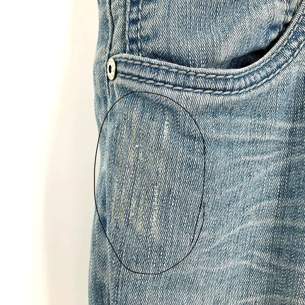 Hybrid Straight‎ Leg Blue Jeans Size 15/16 - Picture 4 of 11